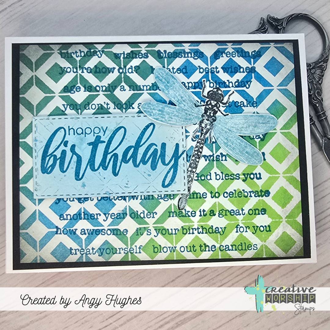 Diamond Tile Stencil