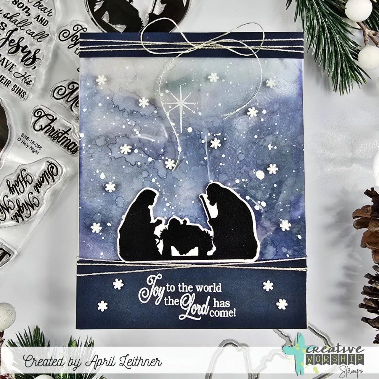 O Holy Night Clear Stamp Set