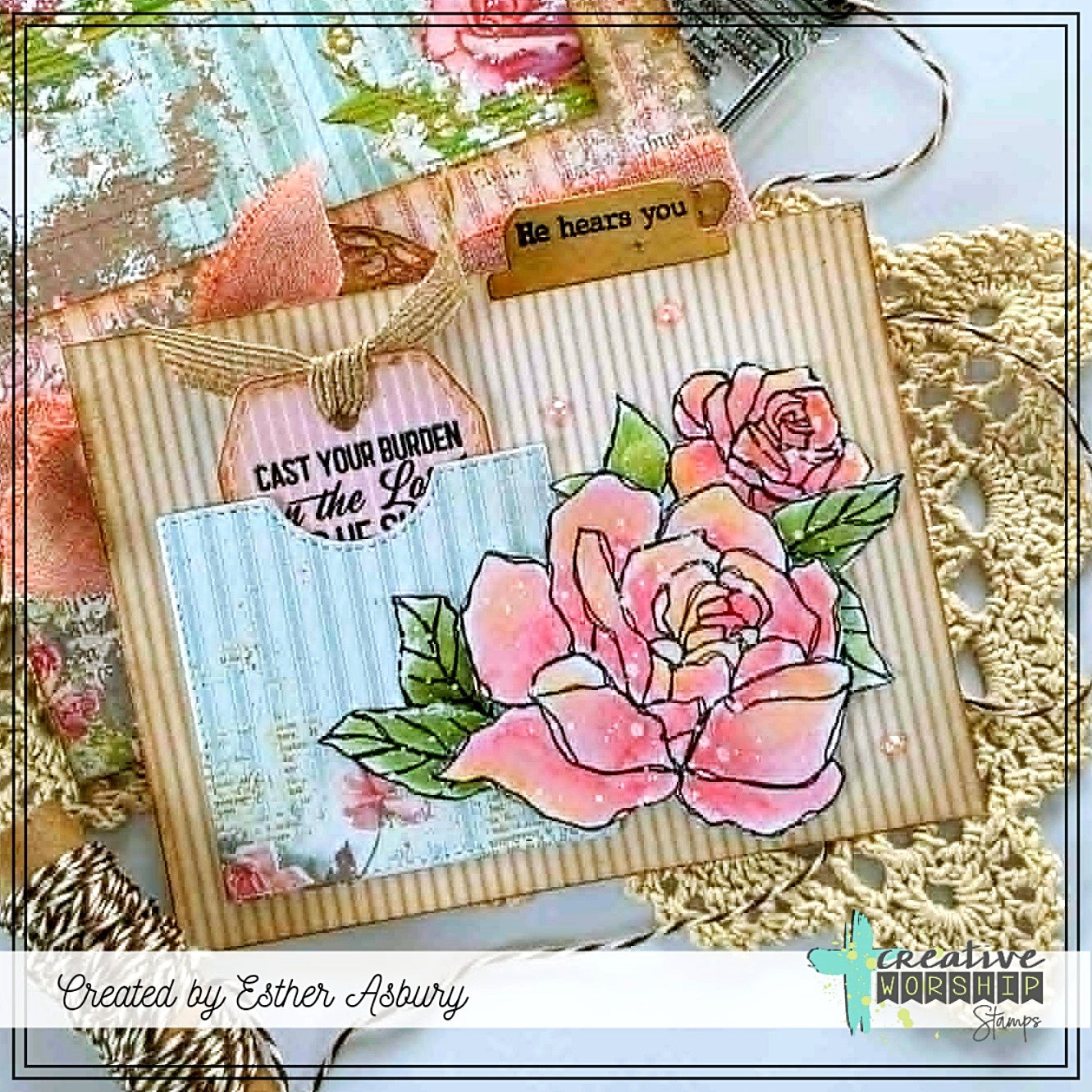 Stitched Pockets Die Set
