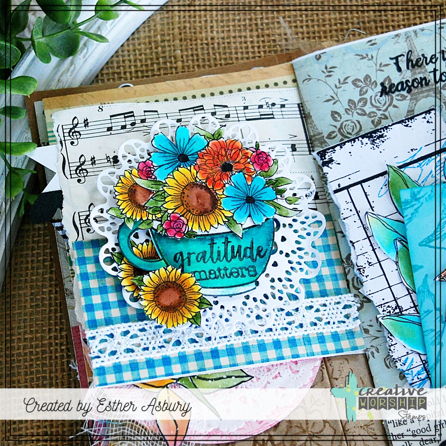 Gratitude Matters Clear Stamp Set