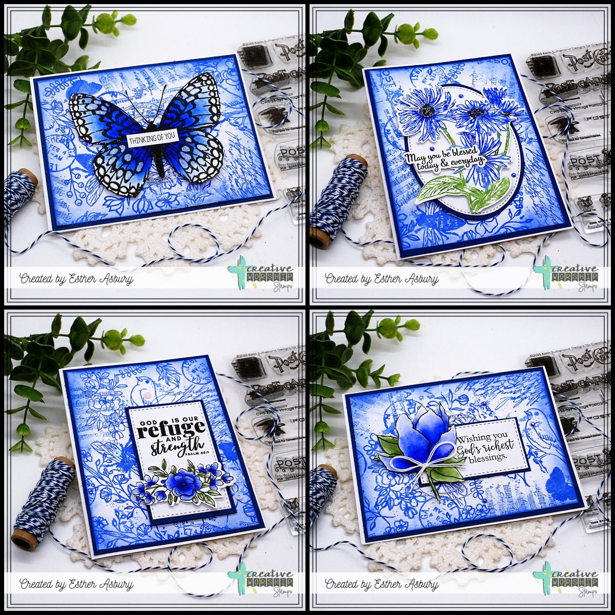 Vintage Sheet Music Tile Clear Stamp