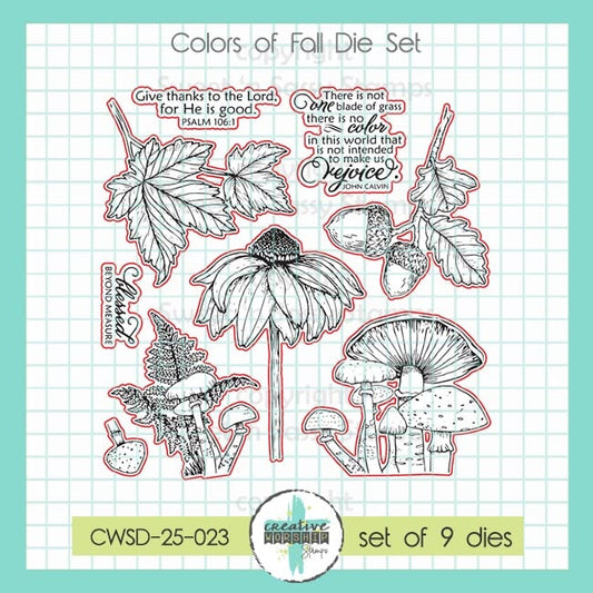 Colors of Fall Die Set