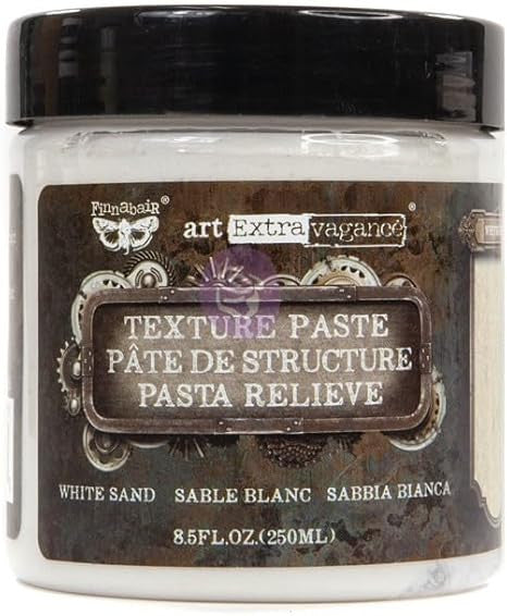 ArtBasics Finnabair Prima - Texture Paste - White Sand - 8 oz.