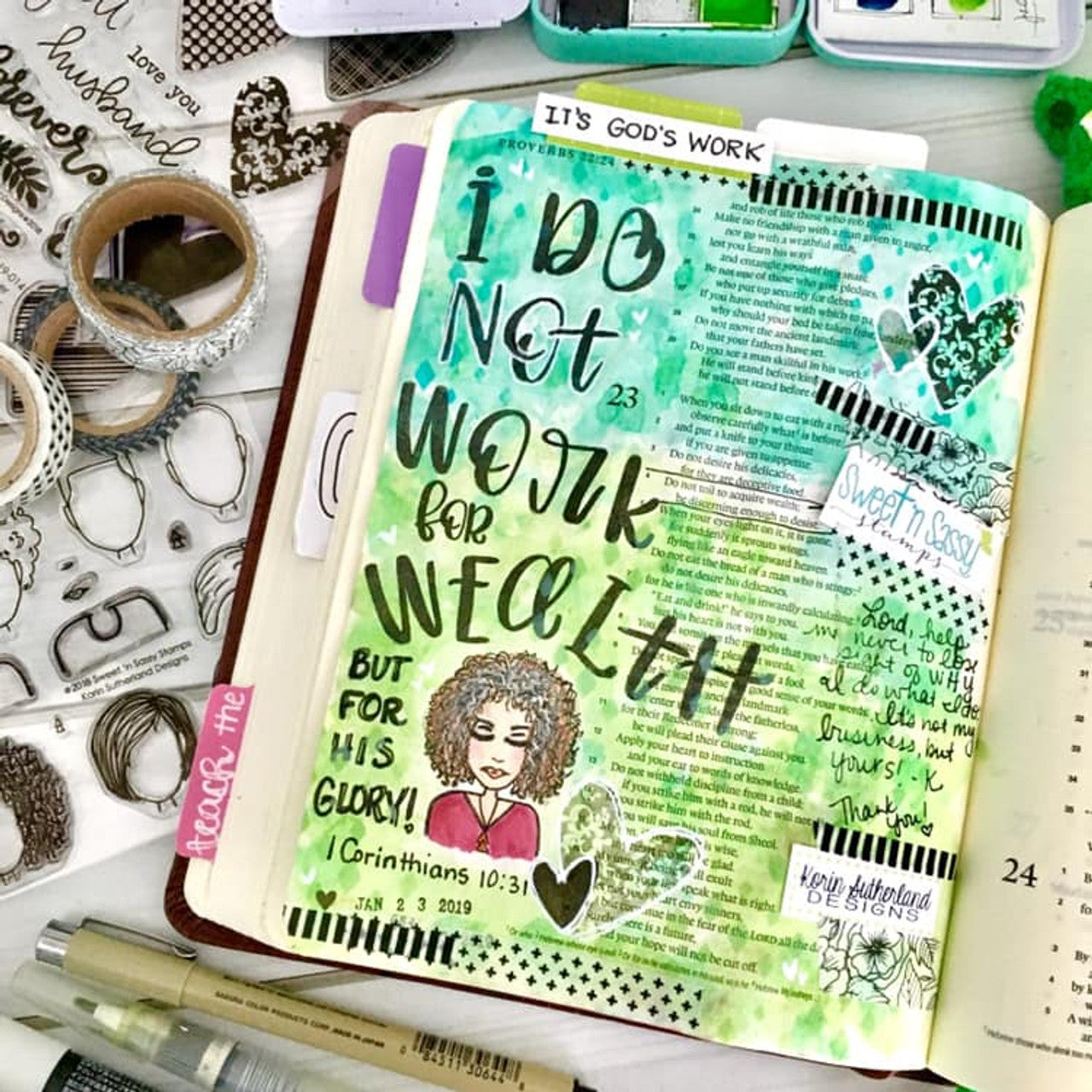 Girl Power 2 Clear Stamp Set