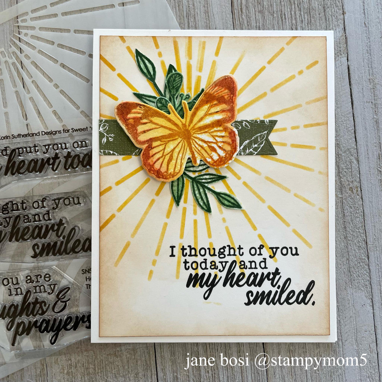 Heartfelt Thoughts Clear Stamp Set