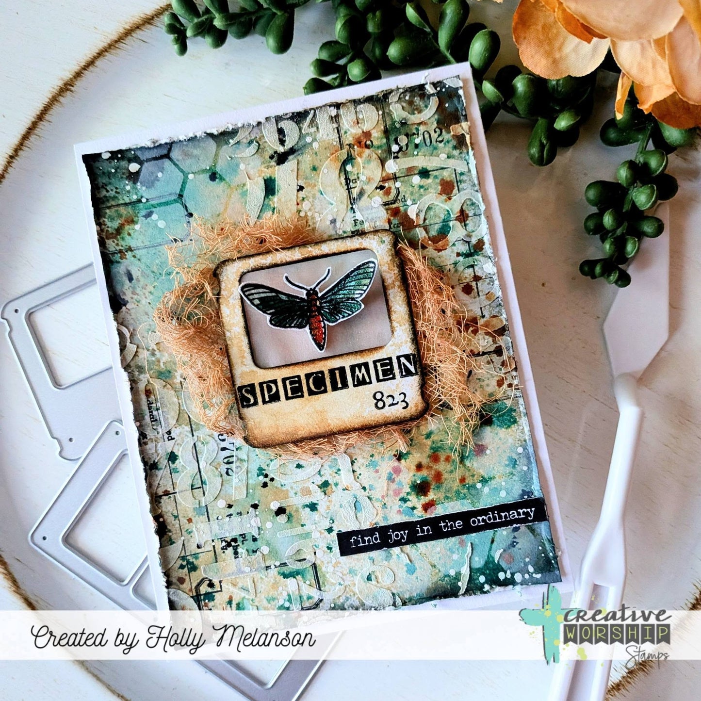Vintage Snippets Clear Stamp Set