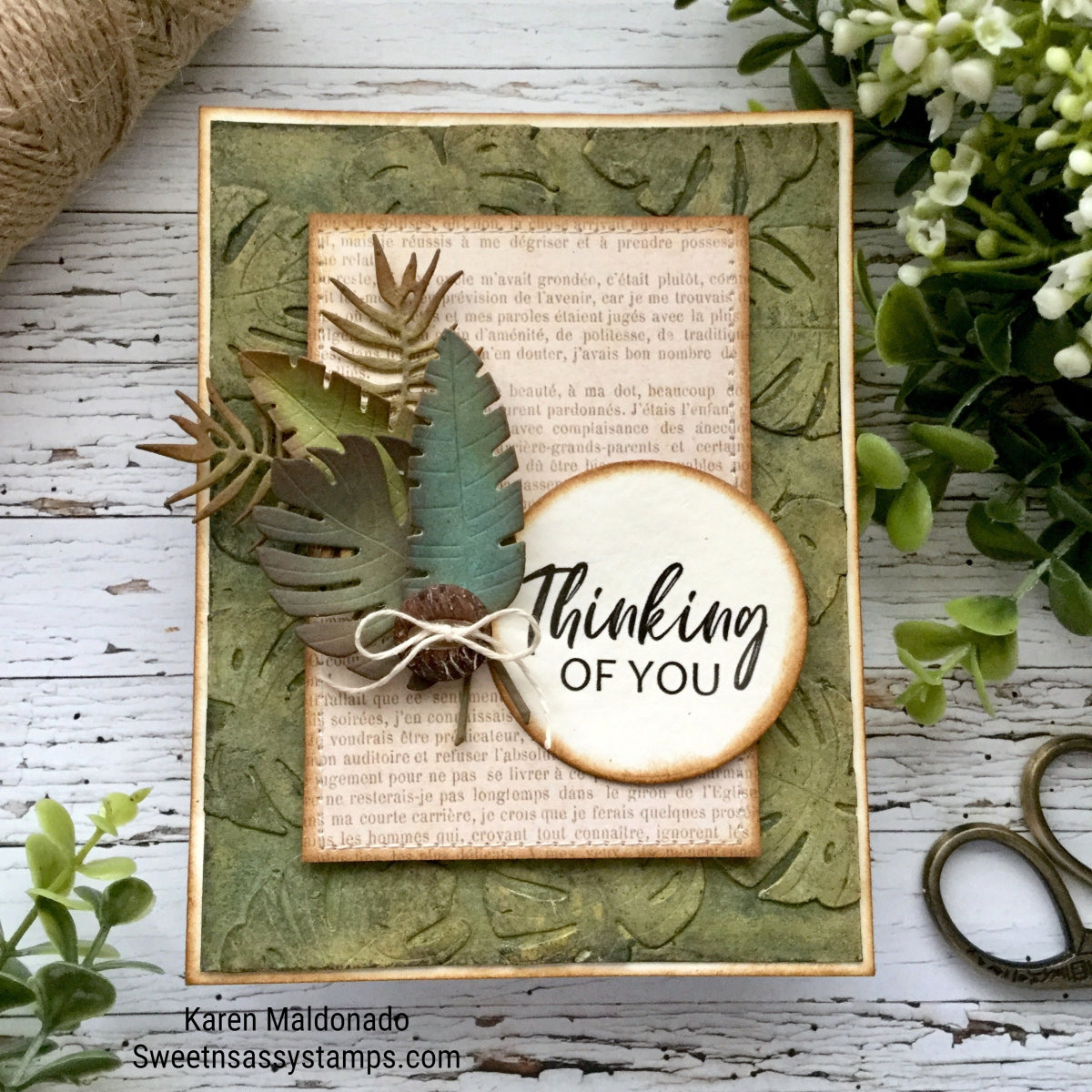 Tropical Foliage Die Set