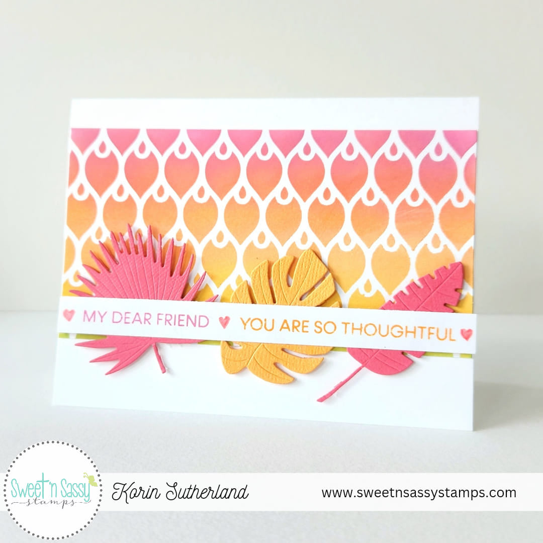 Tropical Foliage Die Set