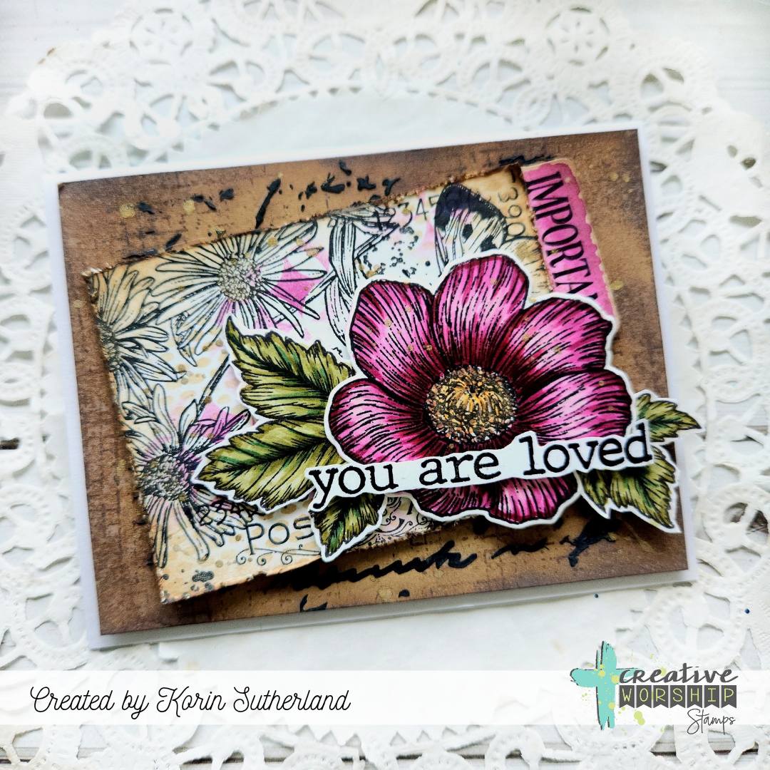 Vintage Labels Clear Stamp Set