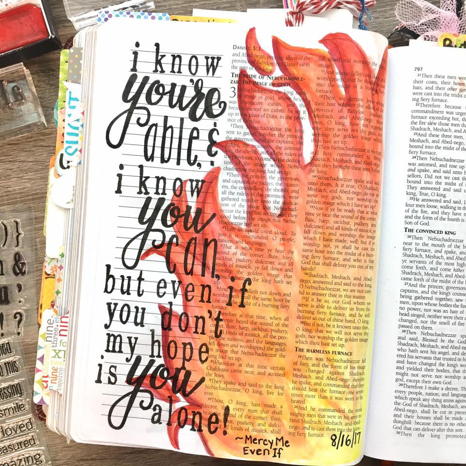 Mini Grunge Type Alpha Clear Stamp Set