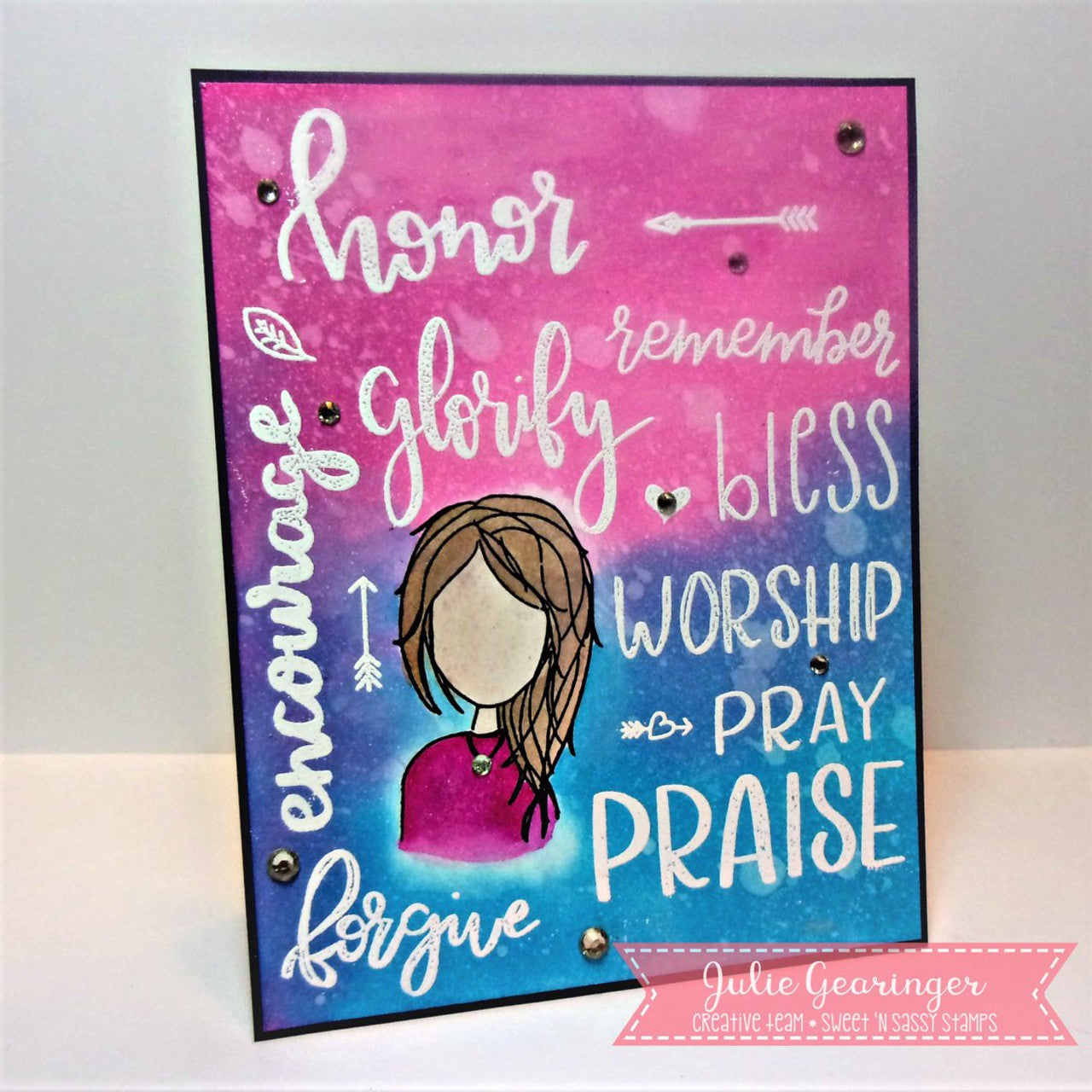 Girl Power Clear Stamp Set