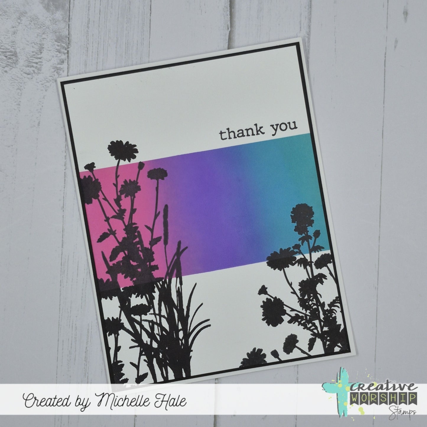 Nature Silhouettes 4 Clear Stamp Set