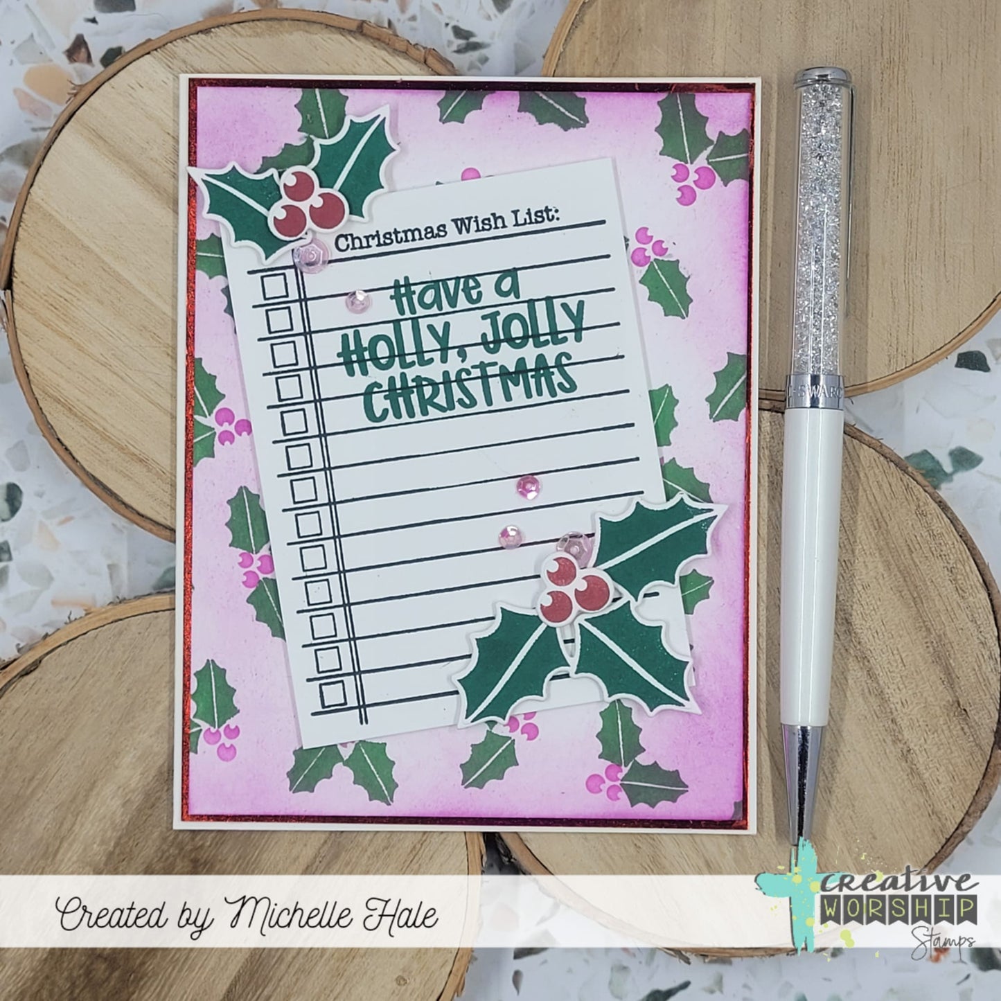 Christmas Wish List Clear Stamp Set