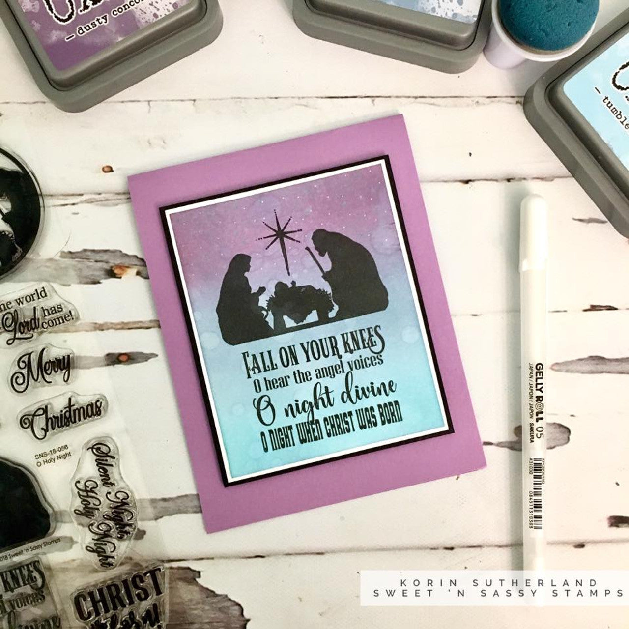 O Holy Night Clear Stamp Set
