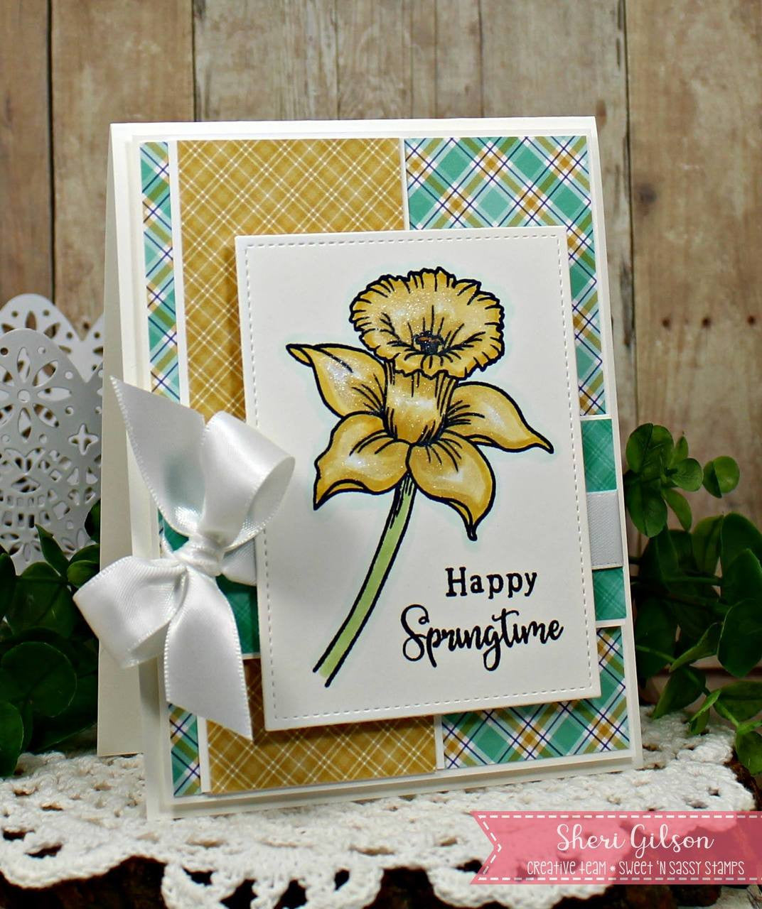 Spring Blossoms Clear Stamp Set