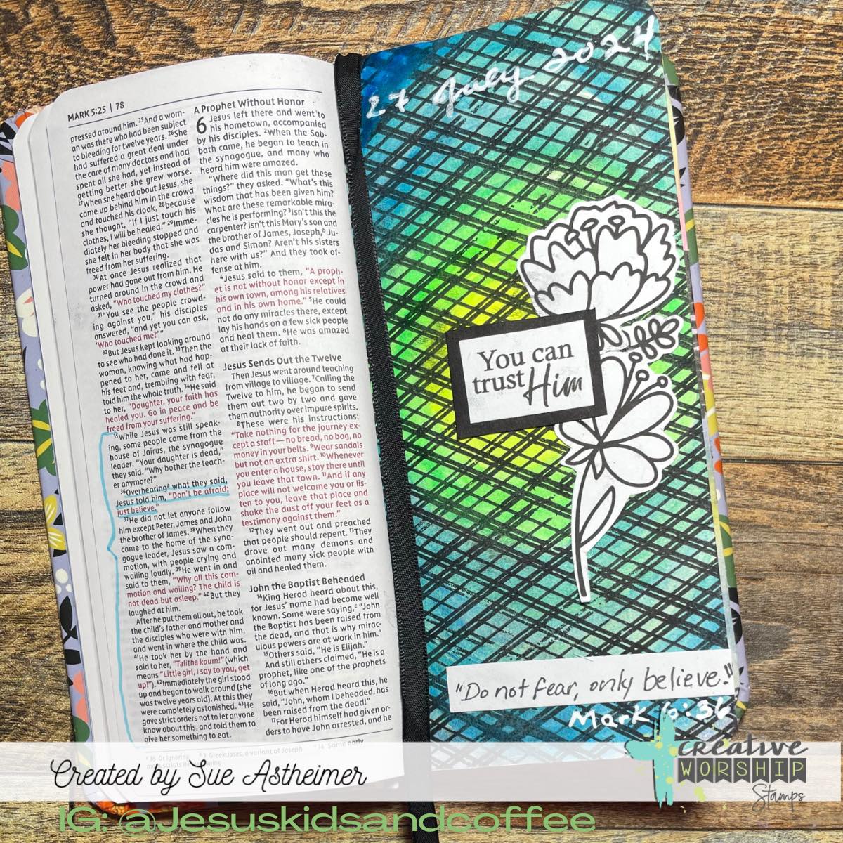 Fun Florals Clear Stamp Set