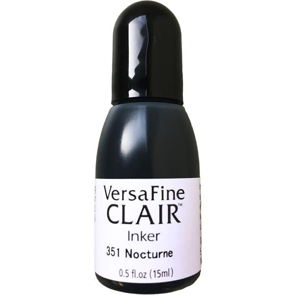 TSUKINEKO - Versafine Clair Nocturne Black Reinker Refill