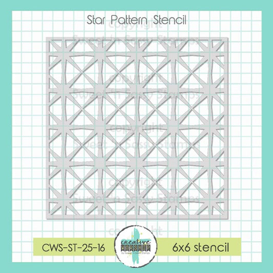 Star Pattern Stencil