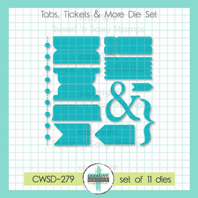 Tabs, Tickets & More Die Set