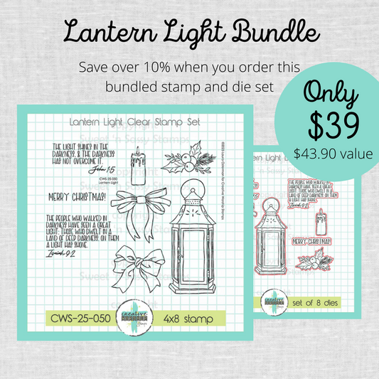 Lantern Light Stamp & Die Bundle