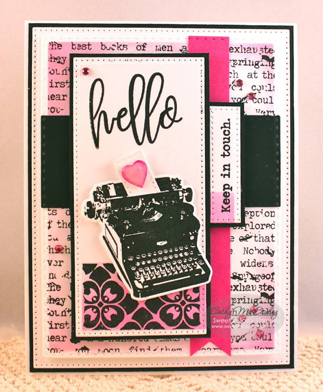 Classy Script Alpha Clear Stamp Set