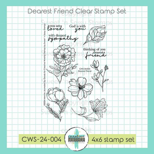 Dearest Friend Clear Stamp Set