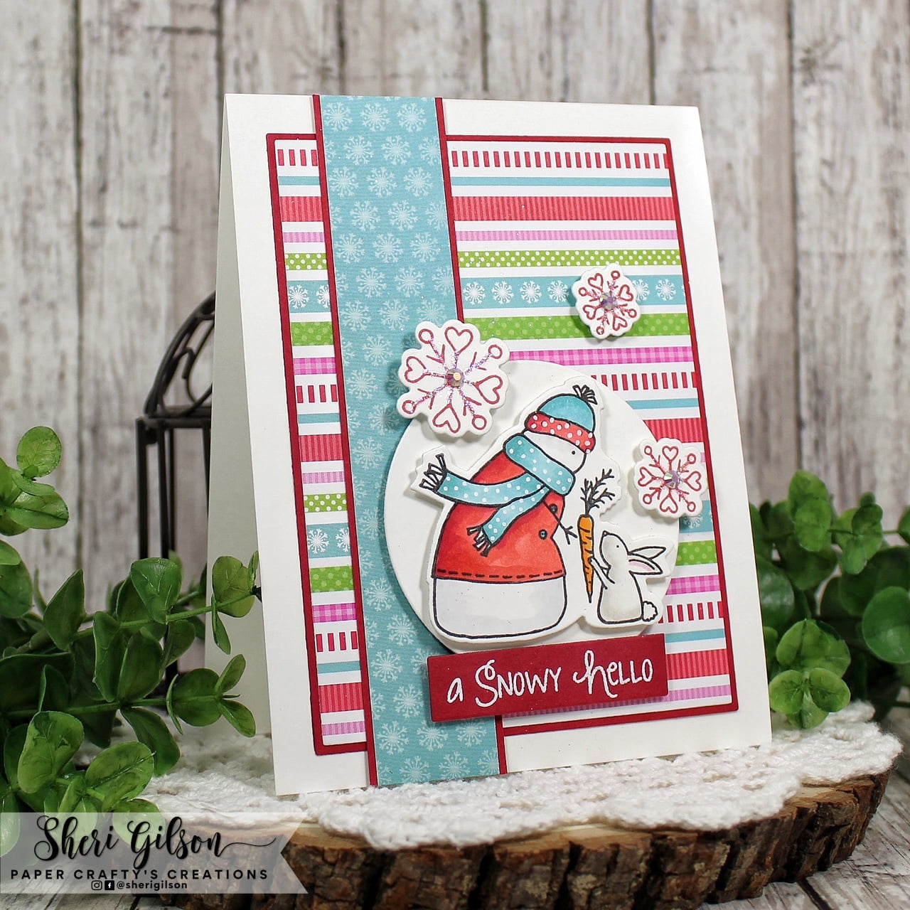 Snowy Hello Clear Stamp Set