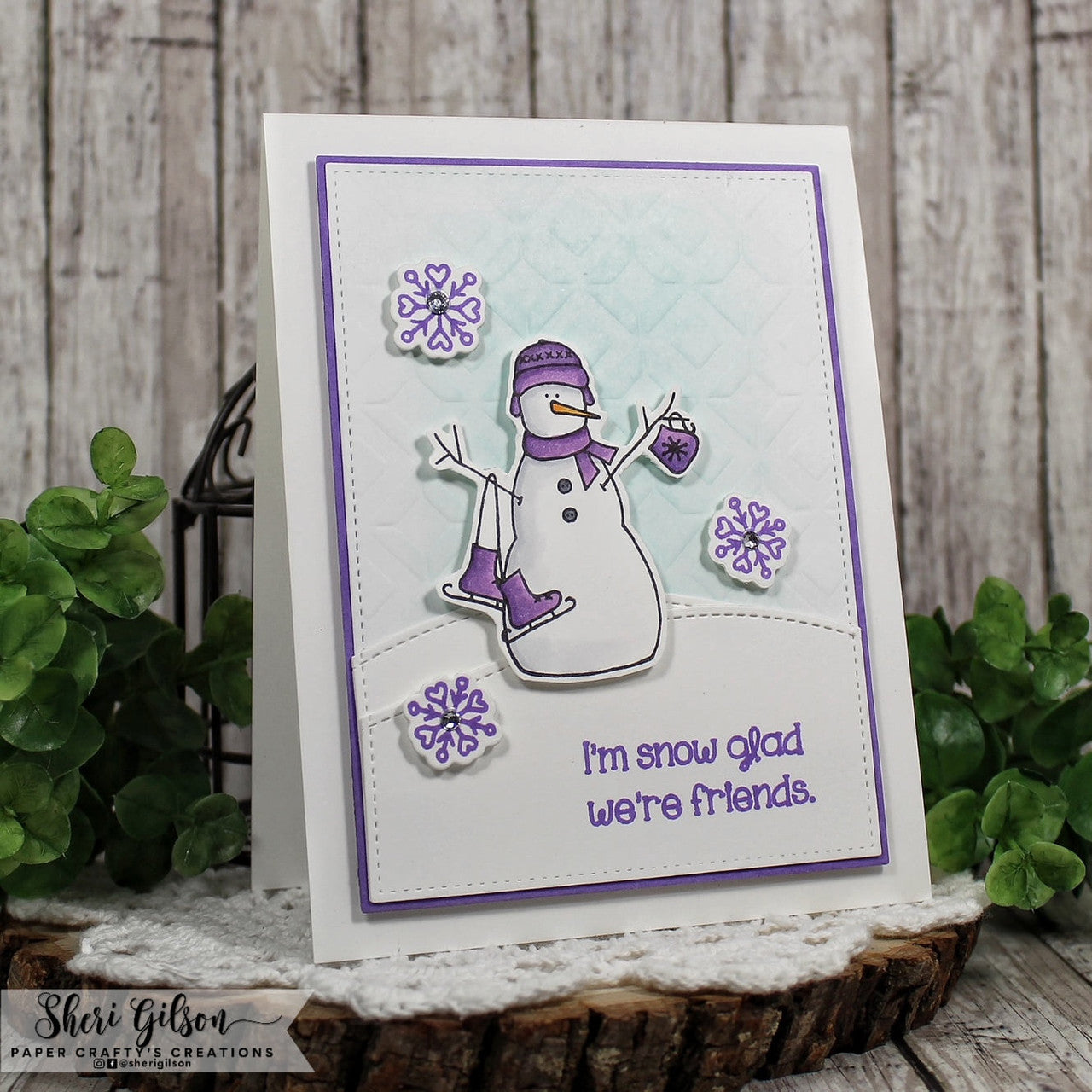 Snowy Hello Clear Stamp Set