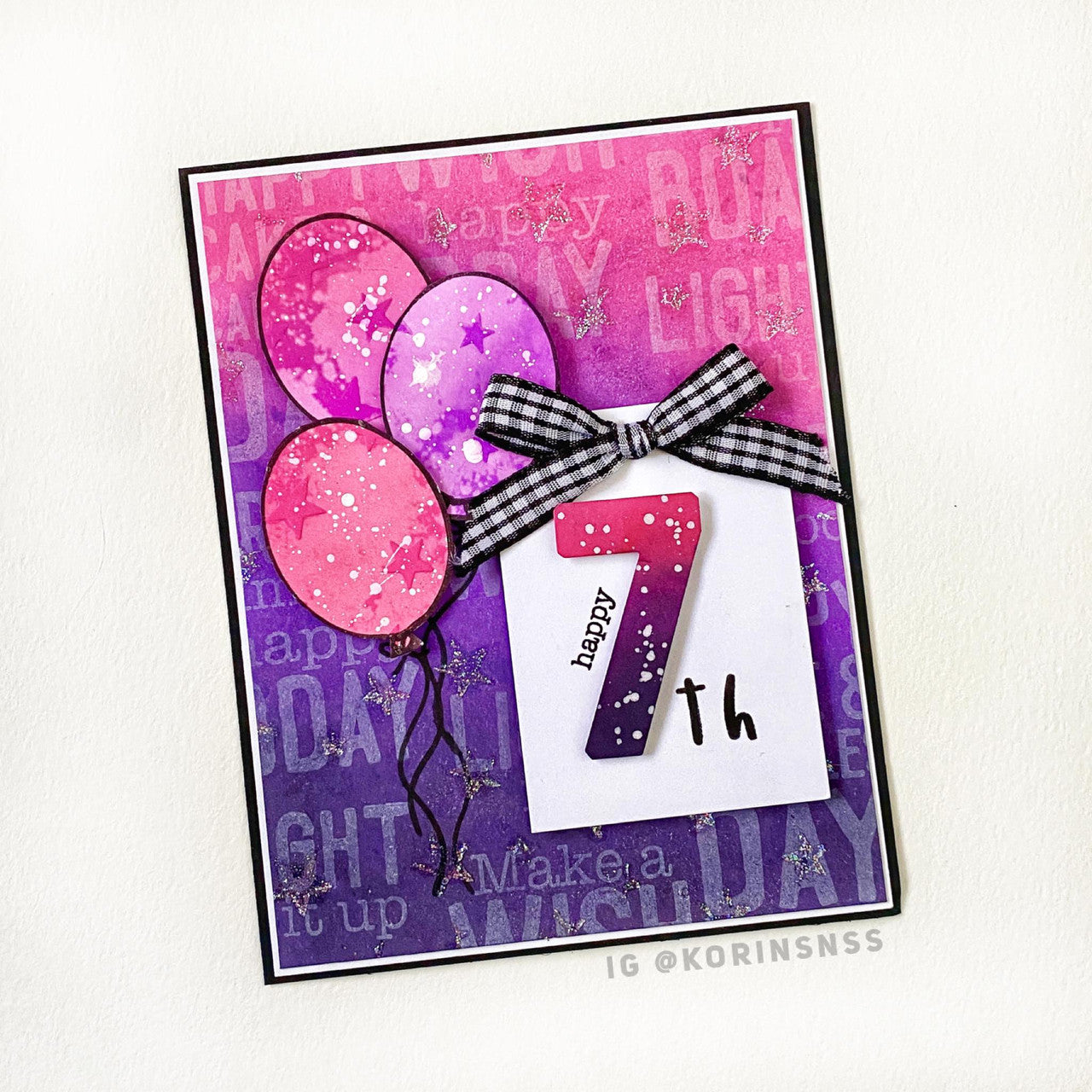 Mini Bold Print Alpha Clear Stamp Set