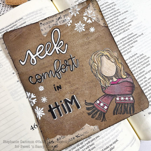 Seek Him Clear Stamp Set