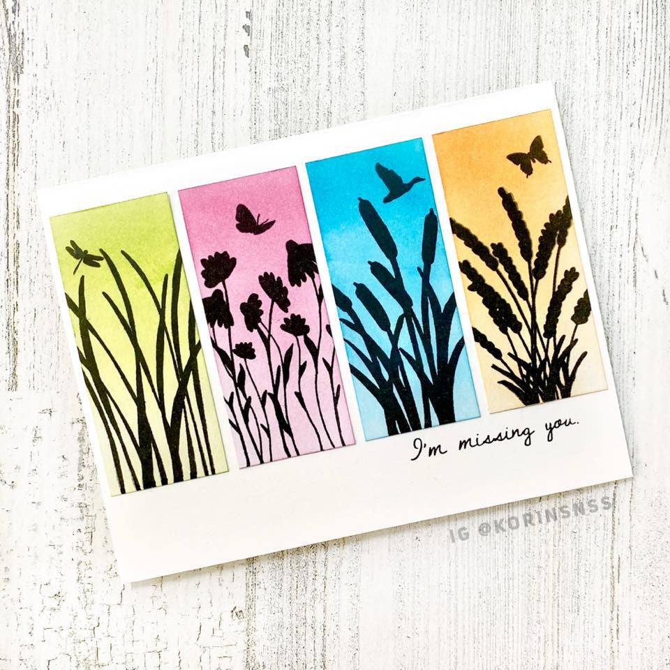 Serene Silhouettes Clear Stamp Set