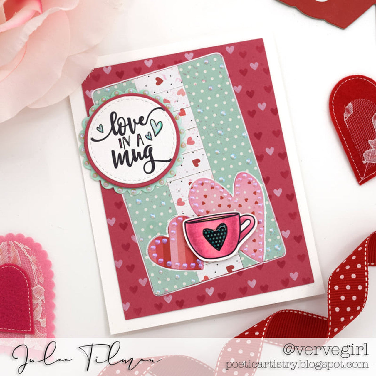 Latte Love Clear Stamp Set