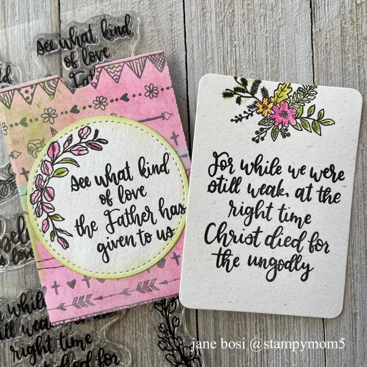 God is Love Clear Stamp Set