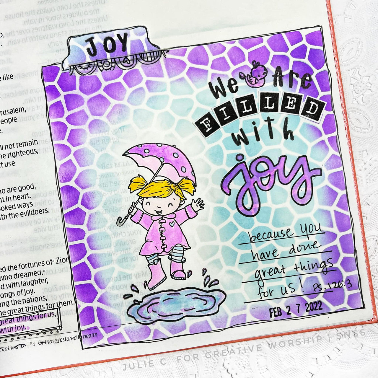 Life in Jesus Clear Stamp Set