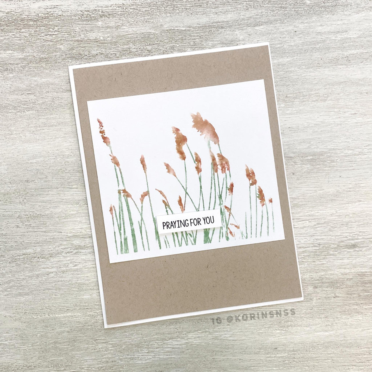 Scene Silhouettes: Tall Grass Clear Stamp Set