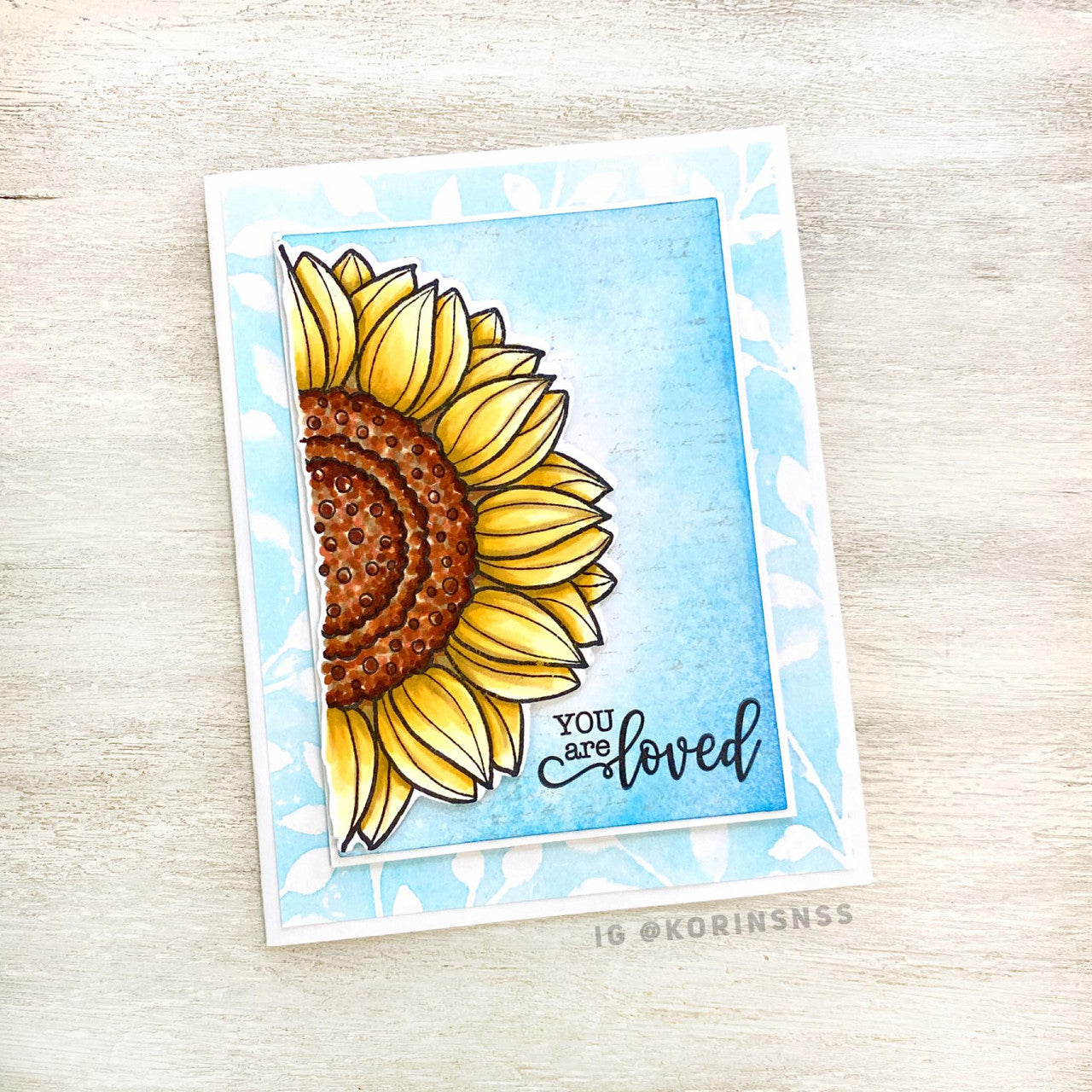 Like a Sunflower Clear Stamp Set