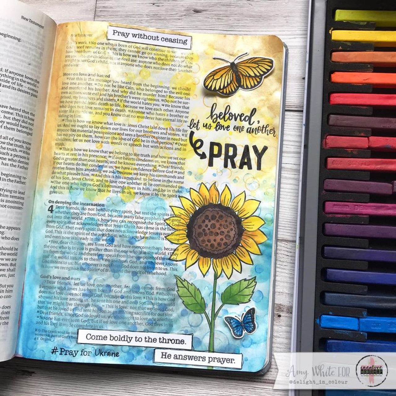 Like a Sunflower Clear Stamp Set