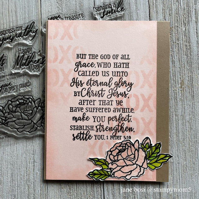 Grace So Amazing Clear Stamp Set