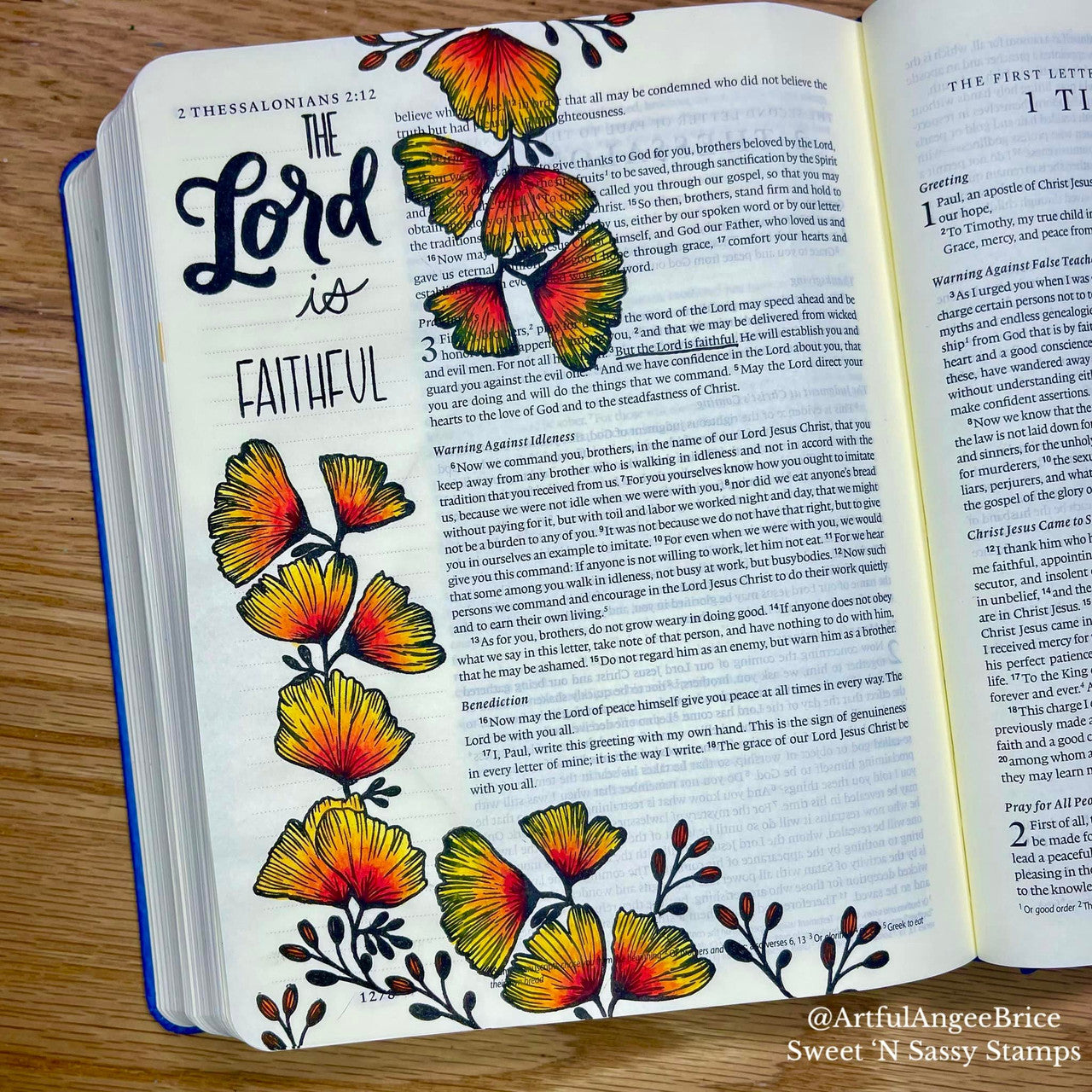 God is Faithful Clear Stamp Set