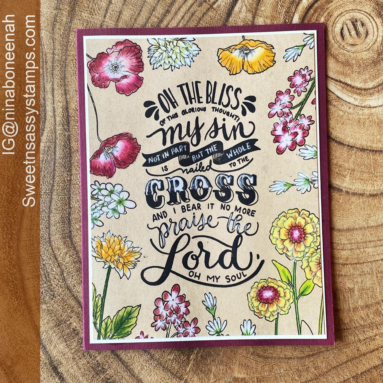 Flower Garden Clear Stamp Set