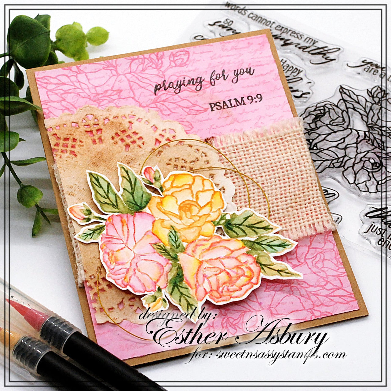 Roses for You Clear Stamp Set