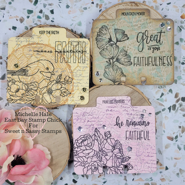 Faith Wordfetti Clear Stamp Set