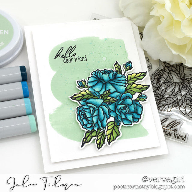 Roses for You Clear Stamp Set