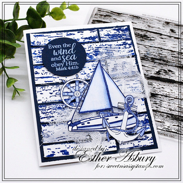 Peace Be Still Clear Stamp Set