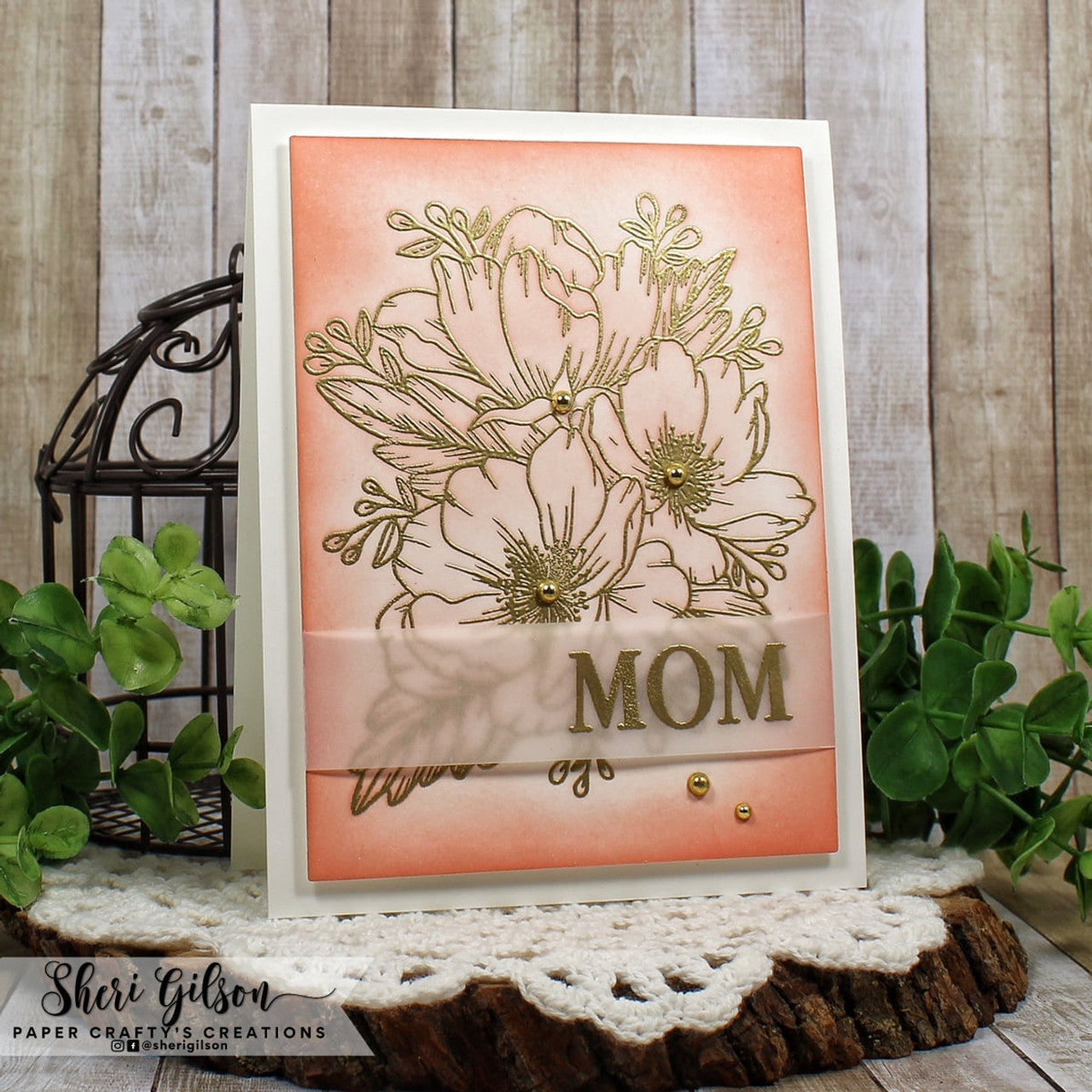 Blooming Anemones Clear Stamp Set