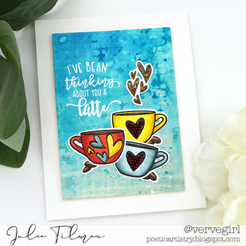 Latte Love Stamp & Die Bundle