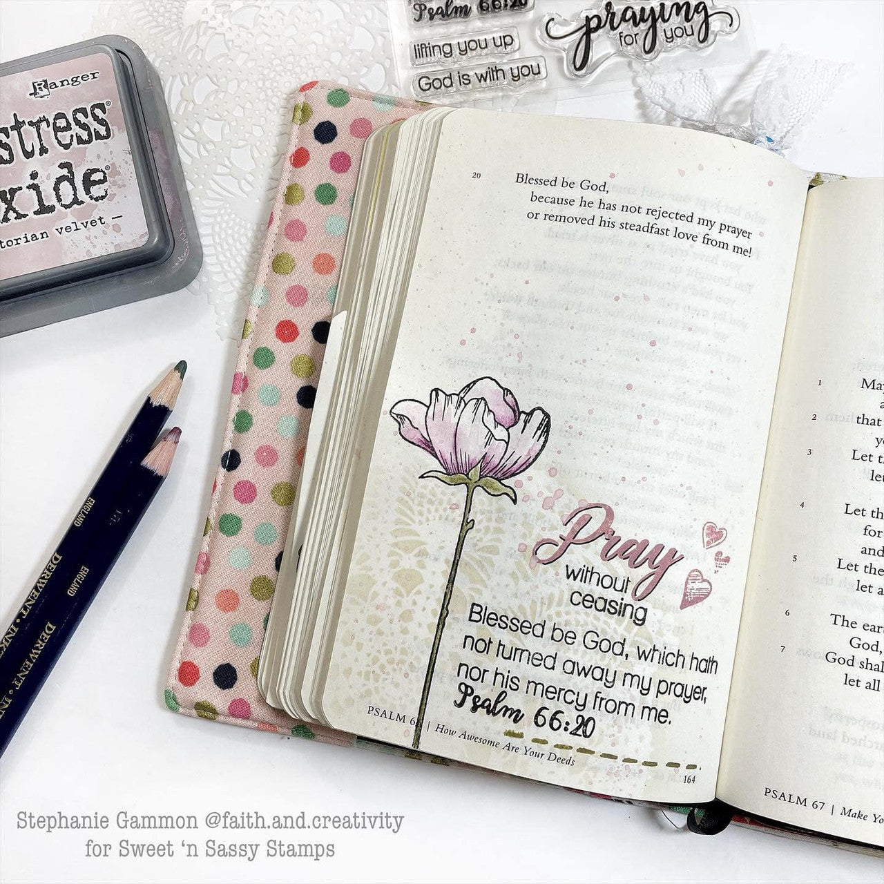 Blooming Anemones Clear Stamp Set