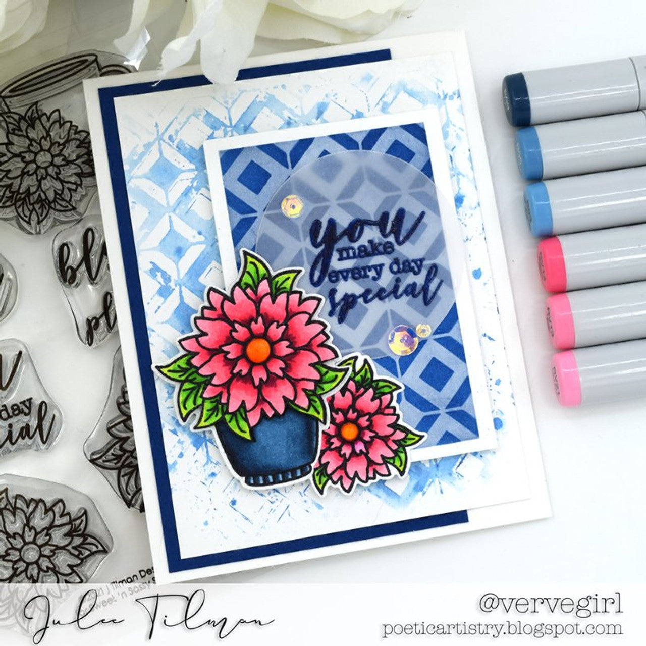 Special Blooms Clear Stamp Set