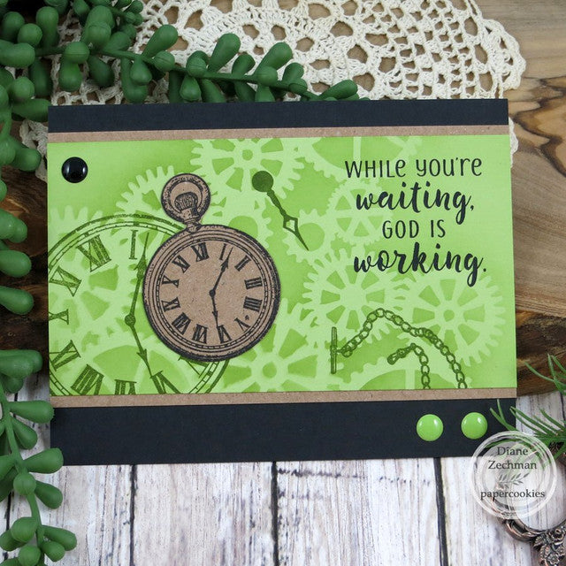 Time Well Spent Clear Stamp Set