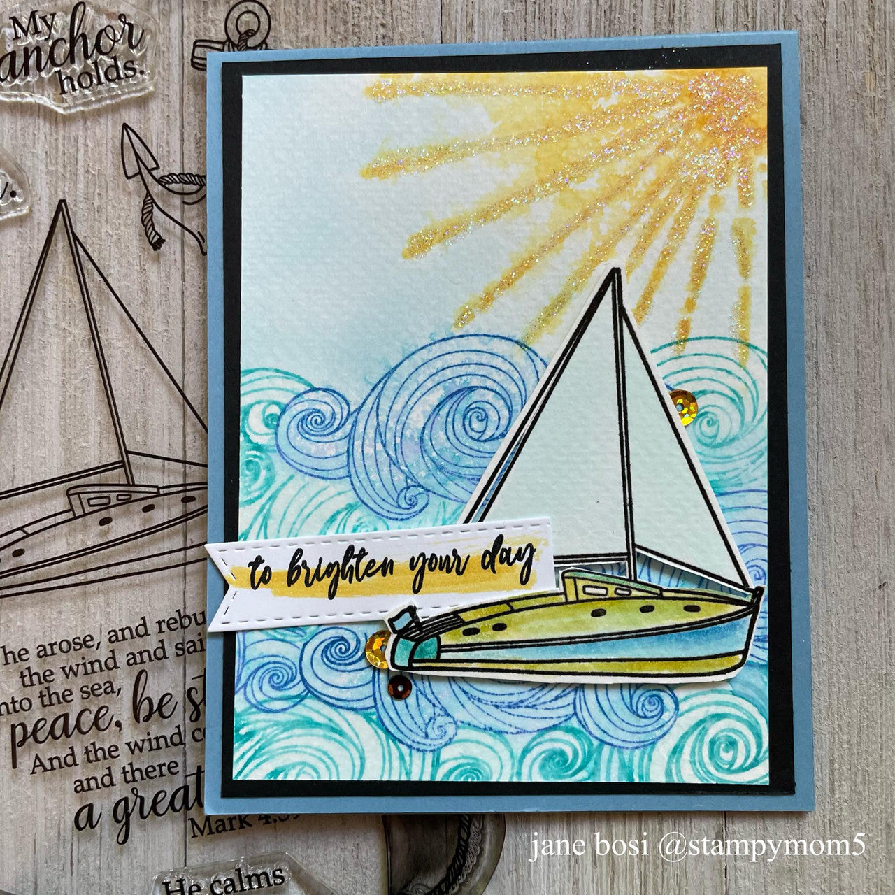 Peace Be Still Clear Stamp Set